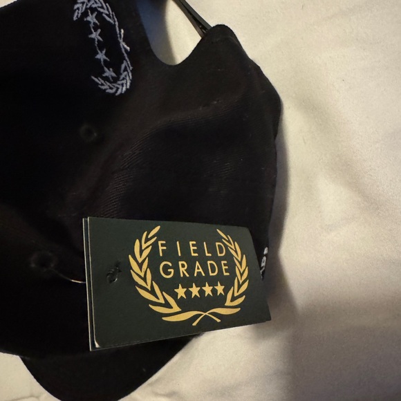 Black Embroidered Cap - Picture 3 of 3